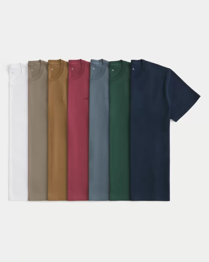 Icon Crew T-Shirt 7-Pack,Icon Crew T-Shirt 7-Pack