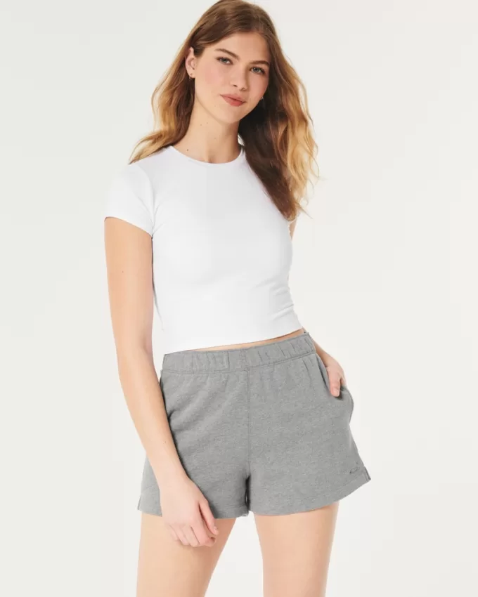 Knit Dad Shorts,Knit Dad Shorts