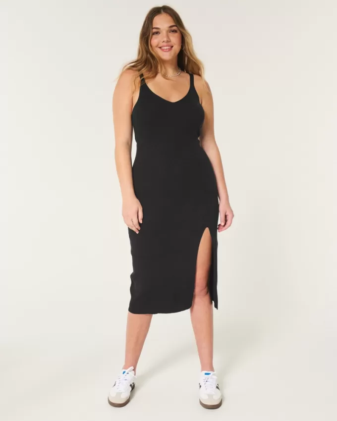 Knit Midi Dress,Knit Midi Dress