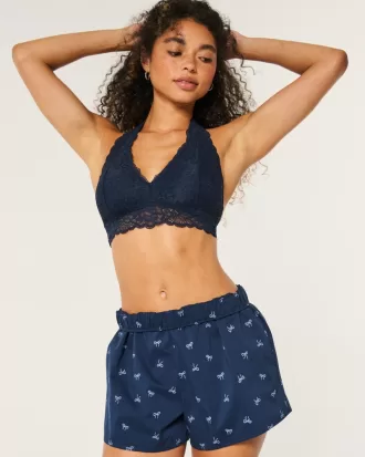 Lace Halter Bralette,Lace Halter Bralette