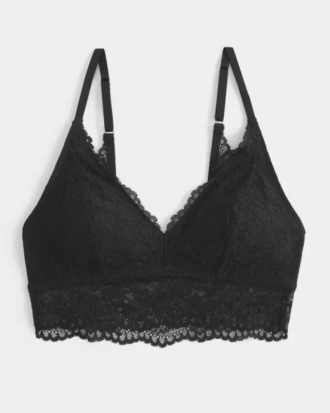 Lace Triangle Bralette,Lace Triangle Bralette