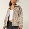 Leopard Print Denim Jacket,Leopard Print Denim Jacket