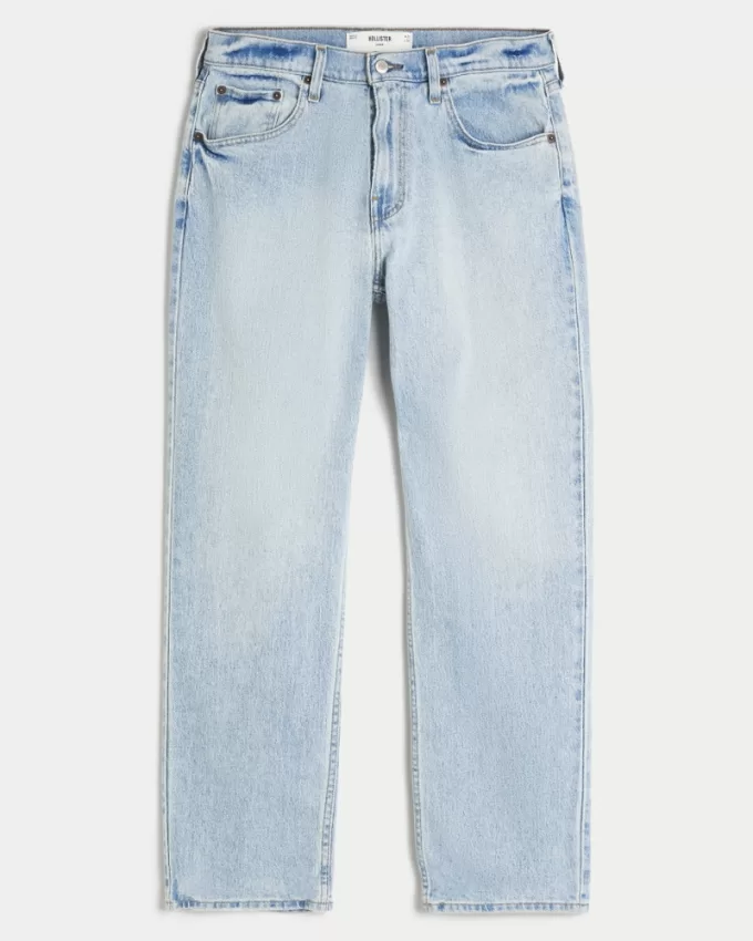 Light Wash Loose Jeans,Light Wash Loose Jeans