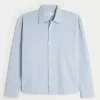 Linen-Blend Button-Through Shirt,Linen-Blend Button-Through Shirt