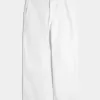 Linen-Blend Flex-Waist Baggy Pants,Linen-Blend Flex-Waist Baggy Pants