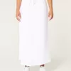 Linen Blend Maxi Skirt,Linen Blend Maxi Skirt