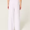 Linen-Blend Pull-On Baggy Pants,Linen-Blend Pull-On Baggy Pants