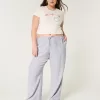 Linen-Blend Pull-On Baggy Pants,Linen-Blend Pull-On Baggy Pants