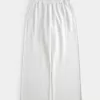 Logo Waist Fleece Wide-Leg Pants,Logo Waist Fleece Wide-Leg Pants
