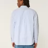 Long-Sleeve Baggy Oxford Shirt,Long-Sleeve Baggy Oxford Shirt