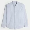 Long-Sleeve Baggy Oxford Shirt,Long-Sleeve Baggy Oxford Shirt