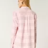 Long-Sleeve Flannel Pajama Top,Long-Sleeve Flannel Pajama Top