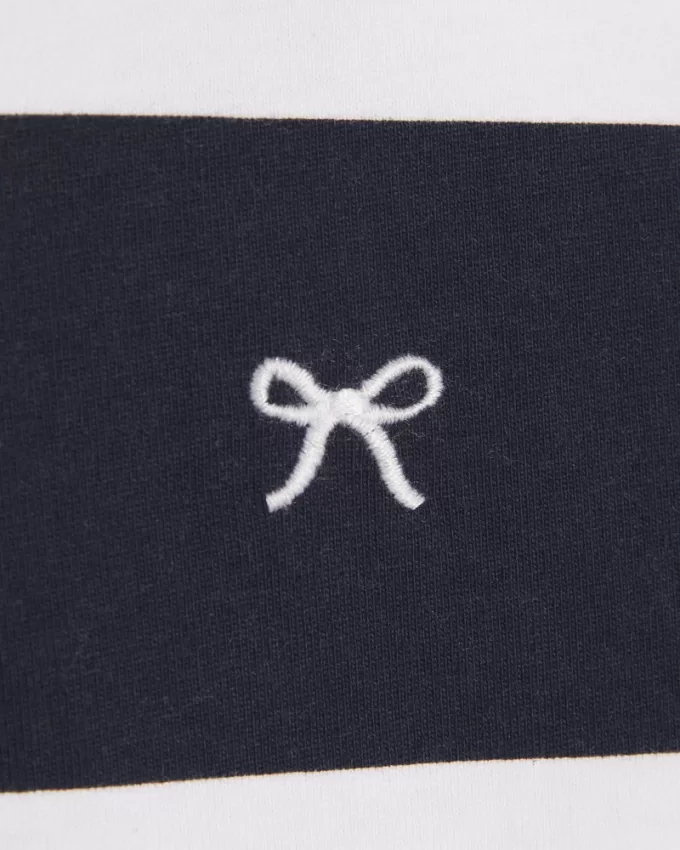 Long-Sleeve Rugby Mini Dress,Long-Sleeve Rugby Mini Dress