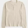 Long-Sleeve Thermal Henley,Long-Sleeve Thermal Henley