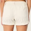Low-Rise Adjustable Hem Shorts,Low-Rise Adjustable Hem Shorts