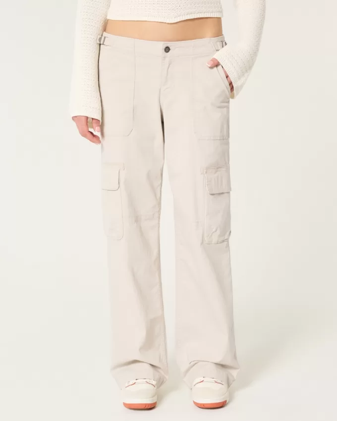 Low-Rise Baggy Cargo Pants,Low-Rise Baggy Cargo Pants