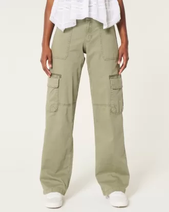 Low-Rise Baggy Cargo Pants,Low-Rise Baggy Cargo Pants