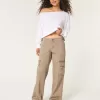 Low-Rise Baggy Cargo Pants,Low-Rise Baggy Cargo Pants
