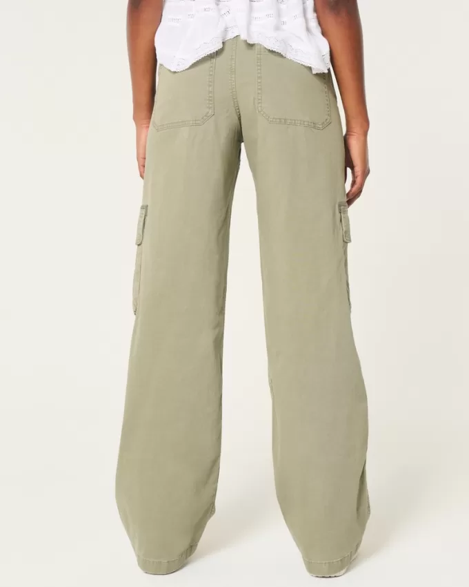 Low-Rise Baggy Cargo Pants,Low-Rise Baggy Cargo Pants