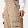 Low-Rise Baggy Cargo Pants,Low-Rise Baggy Cargo Pants