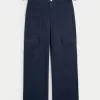 Low-Rise Baggy Cargo Pants,Low-Rise Baggy Cargo Pants