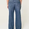 Low-Rise Dark Wash Baggy Jeans,Low-Rise Dark Wash Baggy Jeans