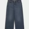 Low-Rise Dark Wash Super Baggy Jeans,Low-Rise Dark Wash Super Baggy Jeans
