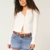 Low-Rise Denim Mini Skort,Low-Rise Denim Mini Skort