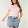 Low-Rise Denim Mini Skort,Low-Rise Denim Mini Skort