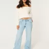 Low-Rise Light Wash Baggy Jeans,Low-Rise Light Wash Baggy Jeans