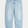 Low-Rise Light Wash Tapered Baggy Ankle Jeans,Low-Rise Light Wash Tapered Baggy Ankle Jeans