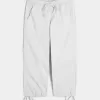 Low-Rise Poplin Baggy Capri Pants,Low-Rise Poplin Baggy Capri Pants