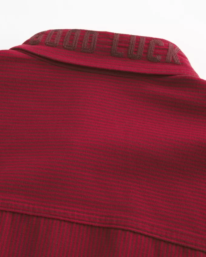 Lunar New Year Graphic Shacket,Lunar New Year Graphic Shacket