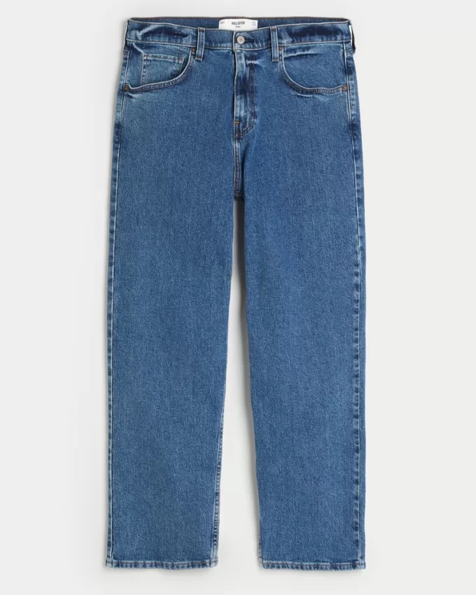 Medium Wash Baggy Jeans,Medium Wash Baggy Jeans