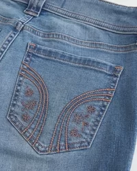 Medium Wash Embroidered Boot Jeans,Medium Wash Embroidered Boot Jeans