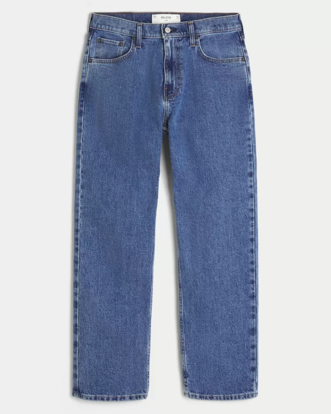 Medium Wash Loose Jeans,Medium Wash Loose Jeans