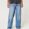 Medium Wash Super Baggy Jeans,Medium Wash Super Baggy Jeans