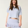 Micro-Pleat Mini Skort,Micro-Pleat Mini Skort