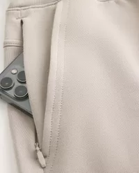 Mid-Thigh Cooling Fleece Shorts,Mid-Thigh Cooling Fleece Shorts