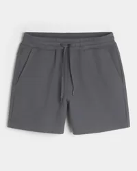 Mid-Thigh Cooling Fleece Shorts,Mid-Thigh Cooling Fleece Shorts