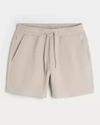 Mid-Thigh Cooling Fleece Shorts,Mid-Thigh Cooling Fleece Shorts