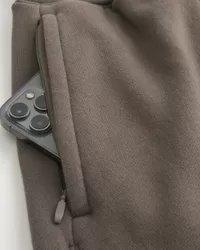 Mid-Thigh Loose Fleece Shorts,Mid-Thigh Loose Fleece Shorts