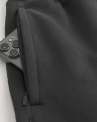 Mid-Thigh Loose Fleece Shorts,Mid-Thigh Loose Fleece Shorts