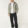 Mid-Weight Hooded Puffer Jacket,Mid-Weight Hooded Puffer Jacket