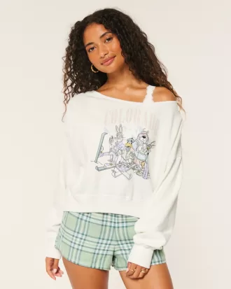 Mini Looney Tunes Colorado Graphic Sweatshirt,Mini Looney Tunes Colorado Graphic Sweatshirt