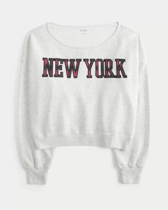 Mini New York Graphic Sweatshirt,Mini New York Graphic Sweatshirt