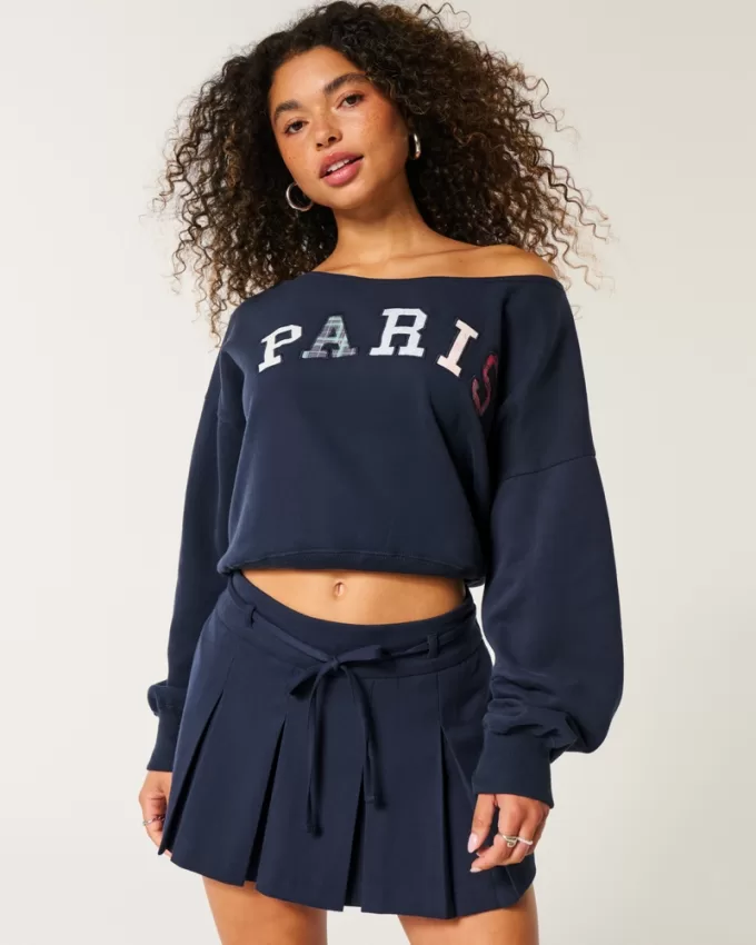 Mini Paris Graphic Sweatshirt,Mini Paris Graphic Sweatshirt