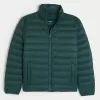 Mock-Neck Puffer Jacket,Mock-Neck Puffer Jacket