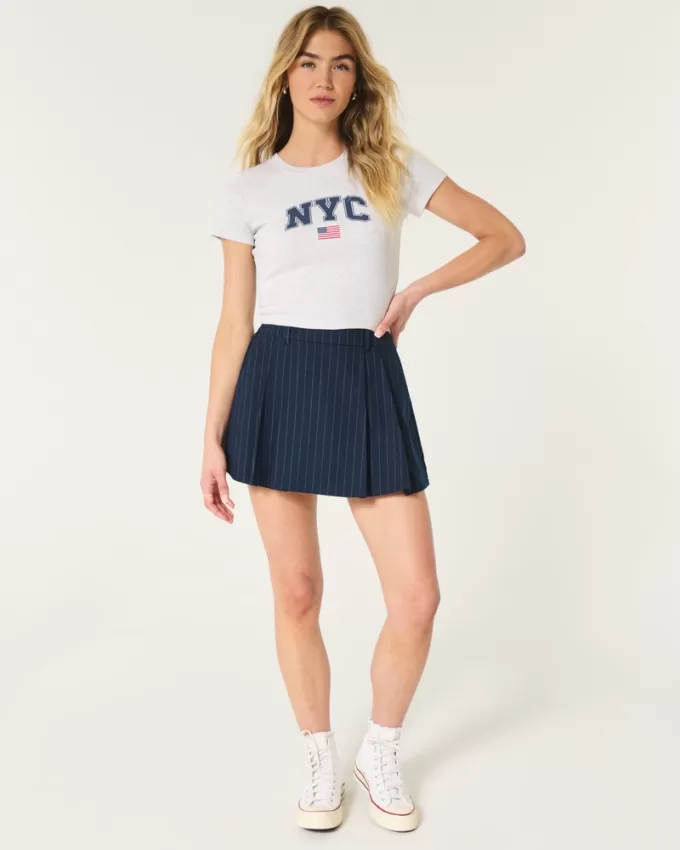 NYC Graphic Baby Tee,NYC Graphic Baby Tee