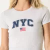 NYC Graphic Baby Tee,NYC Graphic Baby Tee